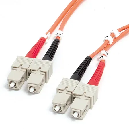 StarTech.com fiberkabel SC till SC, 2 m, OM1 multimode 62,5/125