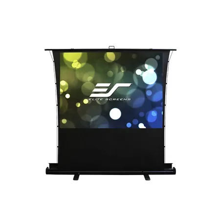 Elite Screens ezCinema Tab-Tension Series projektionsskärm med golvställ