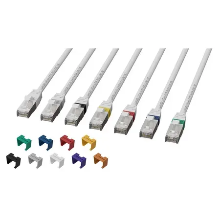 Lanview CAT6A S/FTP nätverkskabel 30 m, vit LSZH