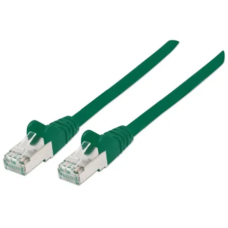 Intellinet nätverkskabel Cat6a S/FTP, 1 m, grön