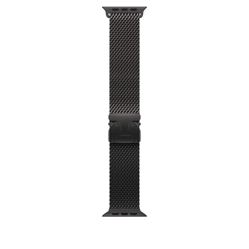 Apple Watch 49 mm Milanesisk loop S, svart titan