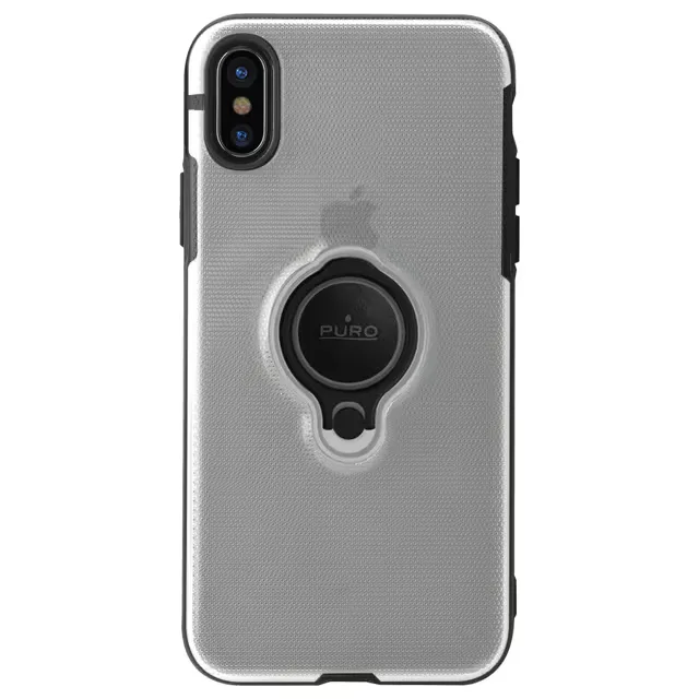 Puro Magnet Ring fodral för iPhone Xs Max