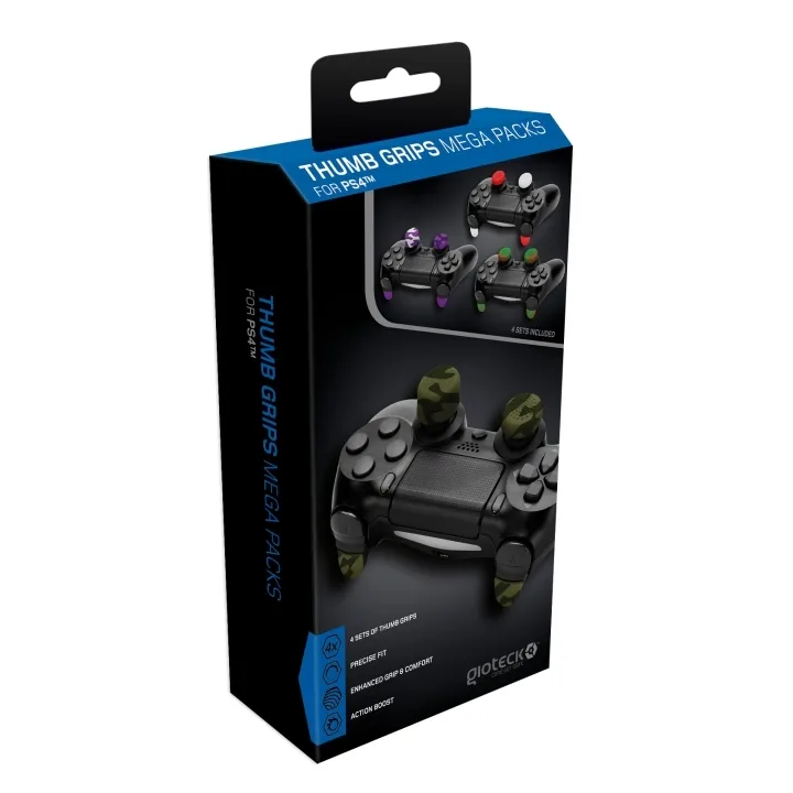 Gioteck Playstation 4 Tumgrepp Mega Pack