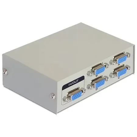 Delock Switch VGA 4 port manual bidirectional