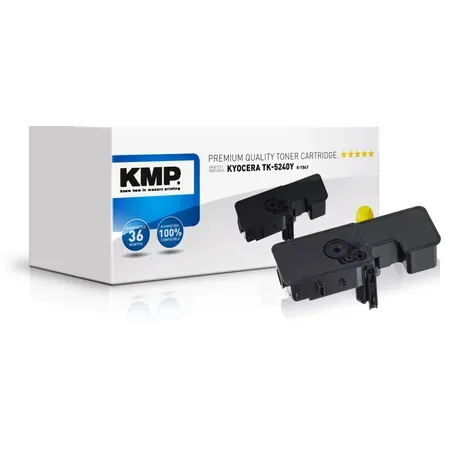 KMP K-T84Y tonerkassett, gul, kompatibel