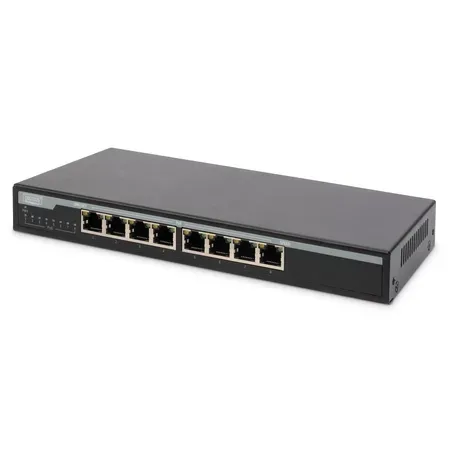DIGITUS Professional DN-95340 PoE-switch 8 portar Gigabit