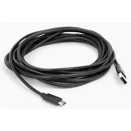 Owl Labs USB-C till USB-A-kabel, 5 m, svart