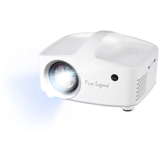 AOpen Fire Legend QF13s LCD-projektor Bärbar 8000 LED-lumen Full HD Vit