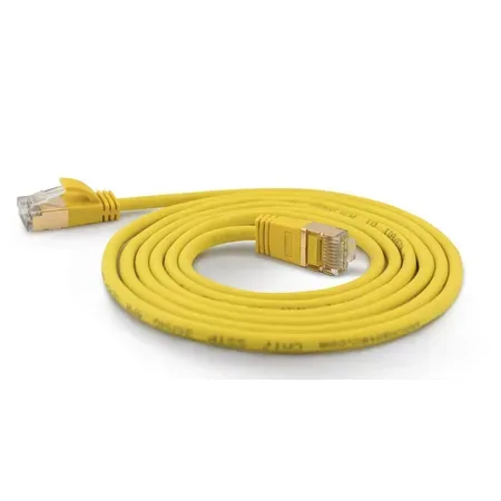 Wantec 7174 nätverkskabel gul 1,5 m Cat7 S/FTP