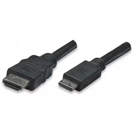 Techly ICOC-HDMI-B-015 HDMI-kabel 1,8 m, typ A till typ C, svart