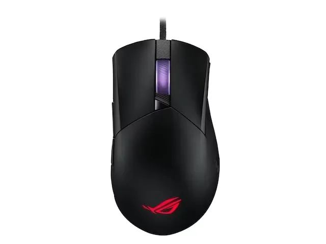 Asus ROG Gladius III spelmus, kabelansluten