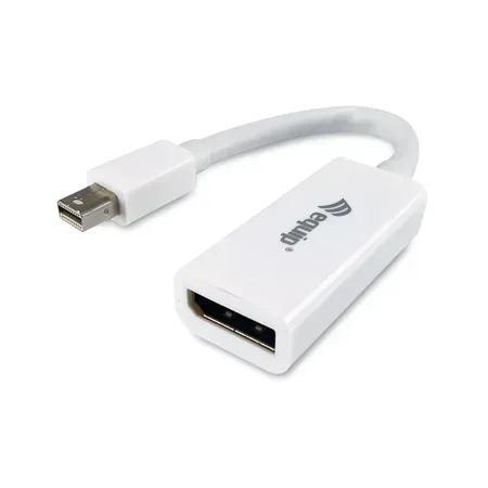Equip 133440 videokabel adapter 0,15 m Mini DisplayPort till DisplayPort, vit