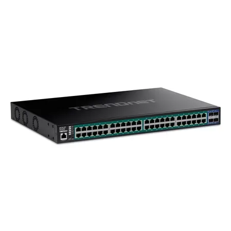 TRENDnet TPE-3524SF switch, 52 portar, smart, rackmonterbar