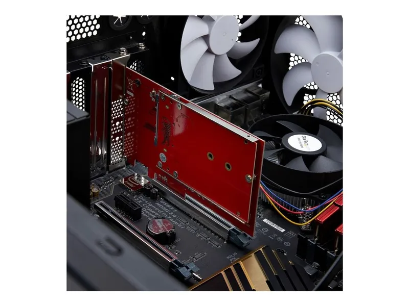 StarTech.com M.2 to U.3 Adapter, For M.2 NVMe SSDs, PCIe M.2 Drive to 2.5inch U.3 (SFF-TA-1001) Host Adapter/Converter, TAA Compliant