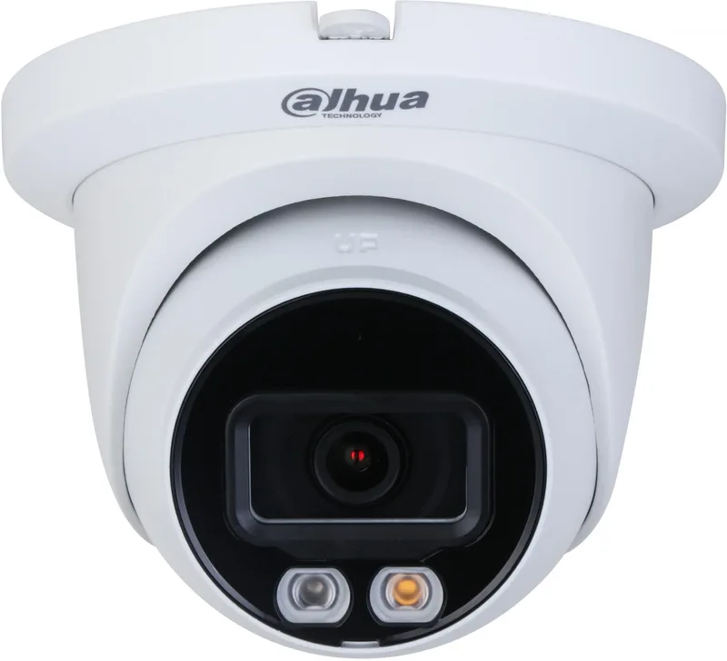 Dahua IPC-HDW2449TM-S-IL-0280B 4MP Smart Dual Light WizSense nätverkskamera, fast fokus