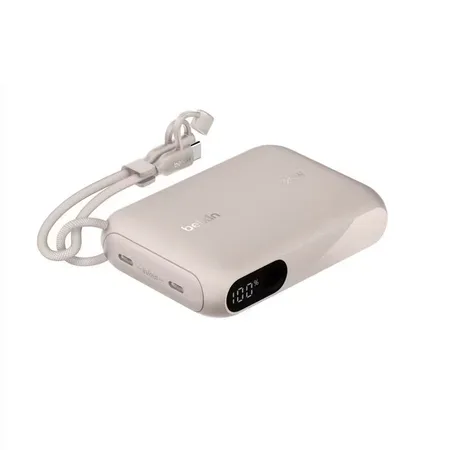 10k PD20W Strömbank med Display Sand