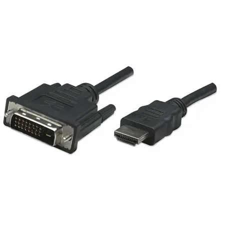 Manhattan 322782 HDMI till DVI-D-adapterkabel