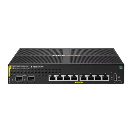 HPE Aruba CX6000 8xGE 2xSFP CL4 PoE 67W switch