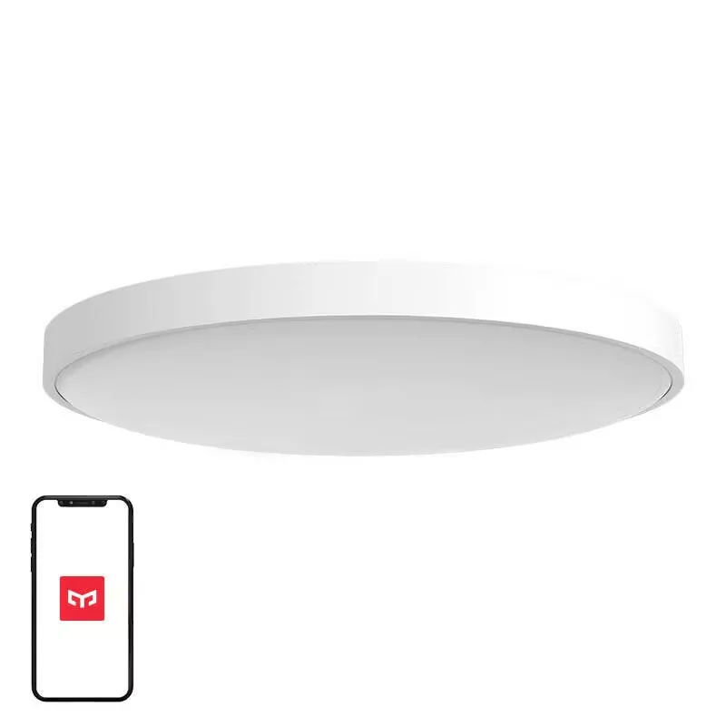 Yeelight rund ytmonterad smart lampa, vit
