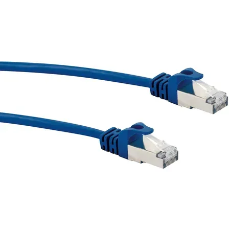 Schwaiger CAT8 nätverkskabel S/FTP 5 m blå