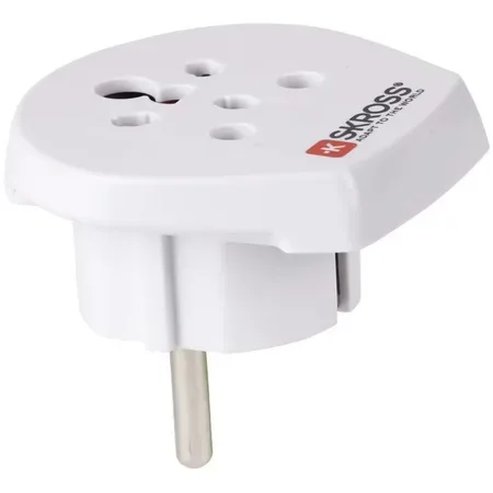 SKROSS Country Travel Adapter India-Israel-Denmark to Europe