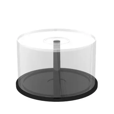 MediaRange BOX42 spindel för 50 skivor, transparent