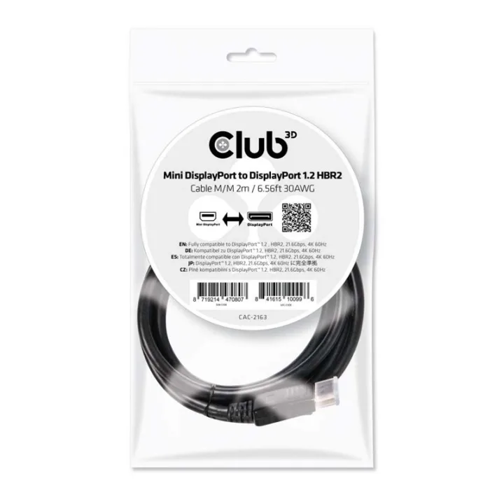 Club 3D DisplayPort-kabel