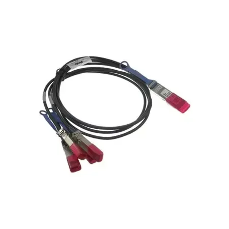 Dell 100GbE passiv direktkopplingskabel 2 m, QSFP28 till 4x SFP28