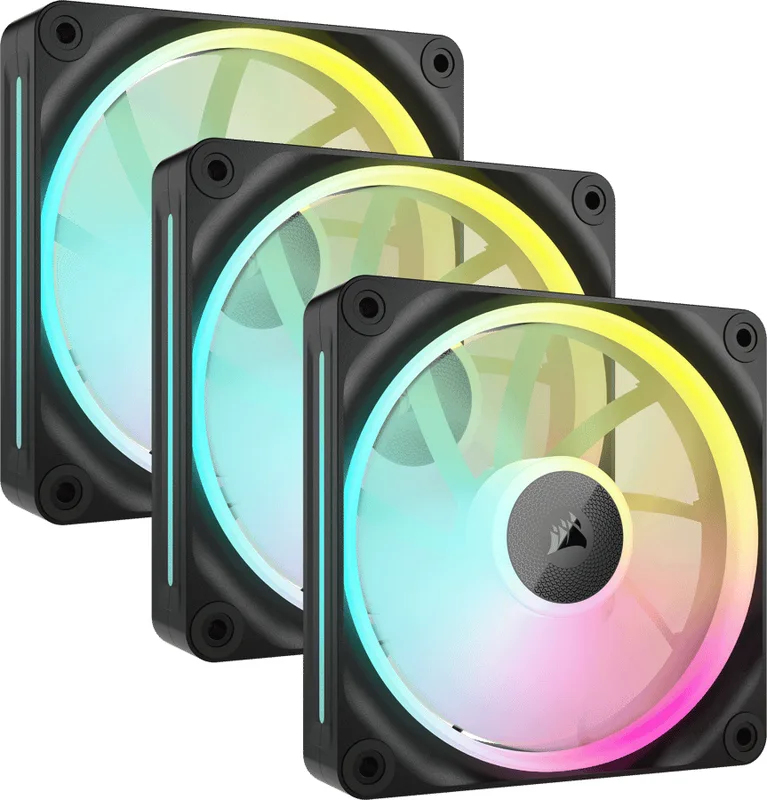 Corsair iCUE LINK LX120 RGB Svart 3-pack