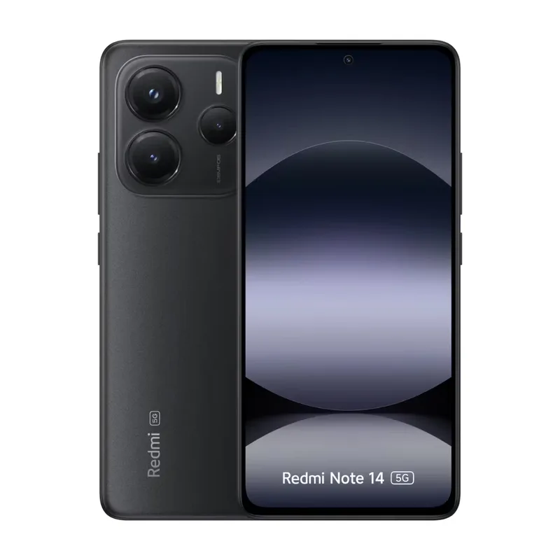 Xiaomi Redmi Note 14 - midnattssvart