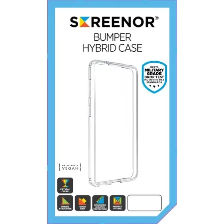 SCREENOR skal till Galaxy S24/S25, transparent