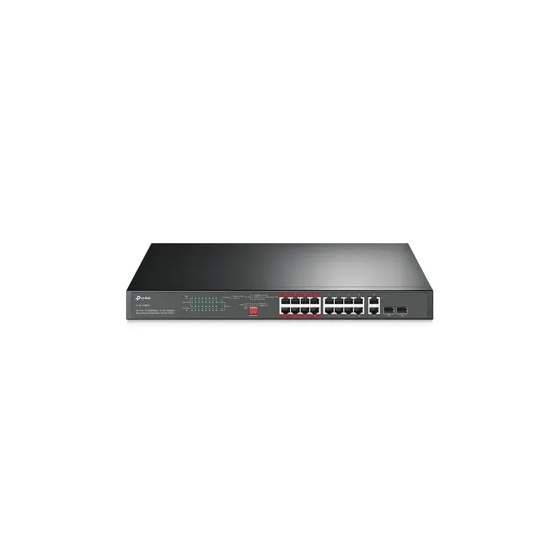 TP-Link TL-SL1218MP switch 16 portar