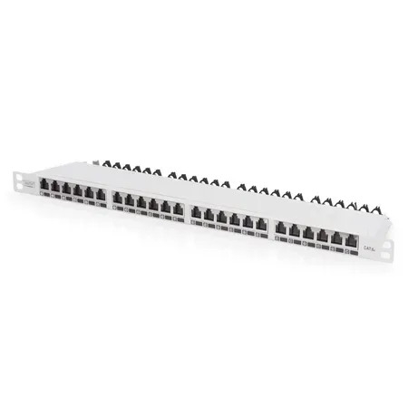 Digitus DN-91624S-SL-EA-G patchpanel, 24 portar, Cat6a