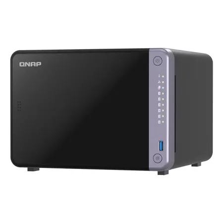QNAP TS-632X-4G NAS med 2 x 12 TB WD Red Plus