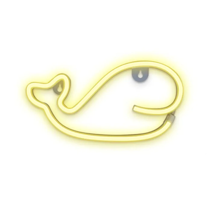 Forever Light Neon LED-ljus med valmotiv + USB FLNEO9