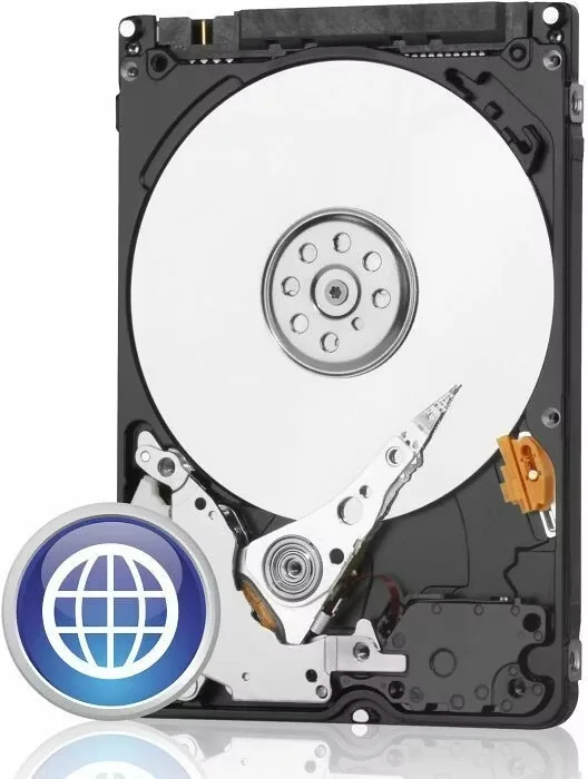 WD Blue 2 TB 2,5-tums hårddisk, SATA 6 Gb/s, SMR