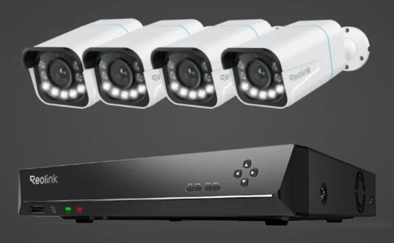 Reolink RLK8-811B4-A PoE Säkerhetskamerakit