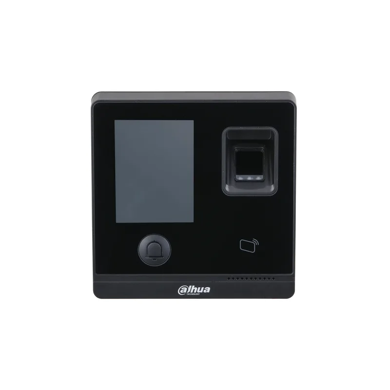 Dahua ASI1212F Åtkomstkontrollkontrollant, 2.8" LCD, Fingeravtryck & Kortläsare, 30 000 kort, PoE, IP65