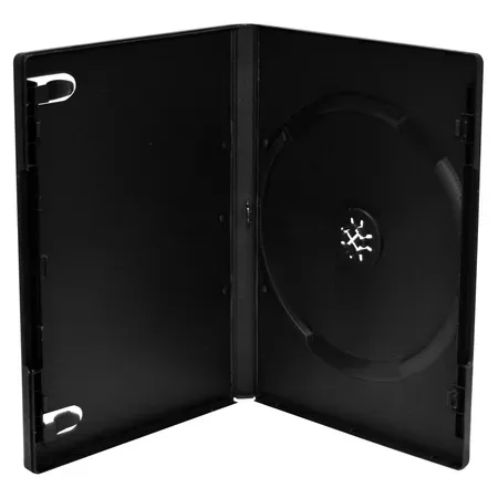 MediaRange DVD-fodral, enkelt, svart