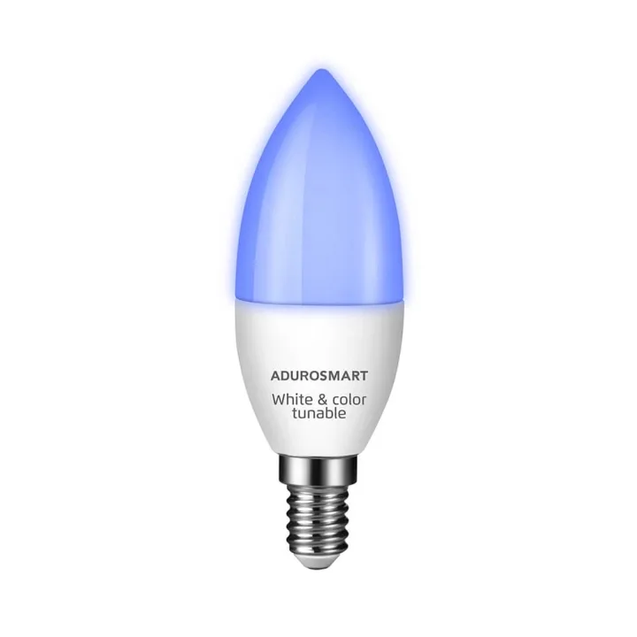 ADUROSMART Lampa E14 RGBW Dimbar Zigbee