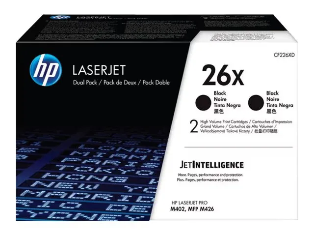 HP 26X - 2-pack