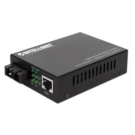Intellinet gigabit Ethernet-mediakonverter 1000Base-T till 1000Base-SX multimode, 550 m