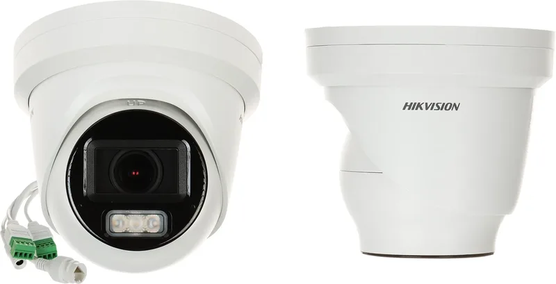 Hikvision DS-2CD2H43G2-LIZS2U(2.8-12mm) 4 MP Acusense Smart Hybrid Light Motoriserad Varifocal Turret Nätverkskamera