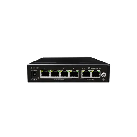 LevelOne FEP-0631 - switch - 6 portar