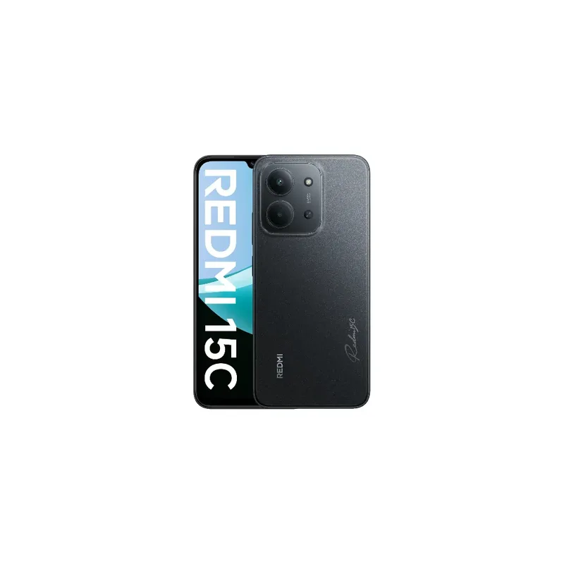 Xiaomi Redmi 15C 17,5 cm (6.9") 4G USB Type-C 4 GB 256 GB 6000 mAh Sort