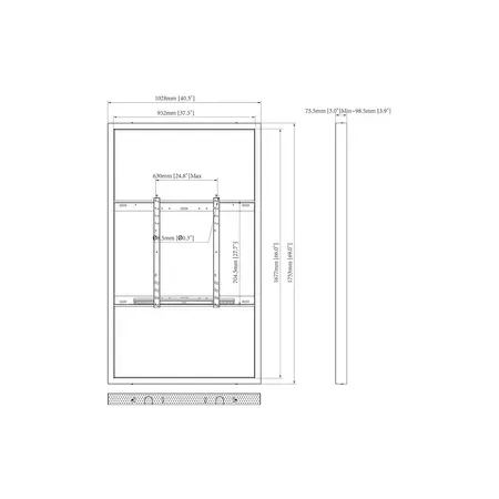 Multibrackets M Pro Series - Stor hölje