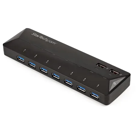 StarTech.com USB 3.0-hub med 7 portar och dedicerade laddningsportar