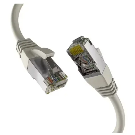 EFB CAT8.1 patchkabel RJ45, grå, 0,25 m, S/FTP PIMF