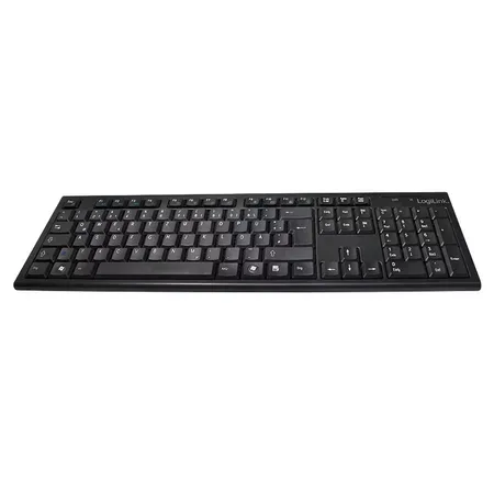 LogiLink trådlöst set med tangentbord och mus, QWERTZ