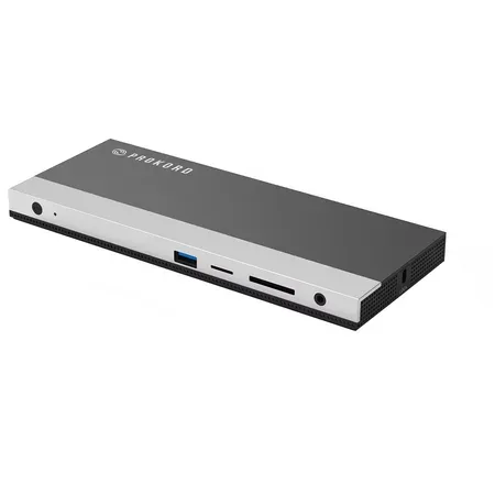 Prokord UMD05 dockningsstation USB-C, 2 x HDMI, svart